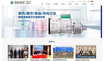 新綸科技官方網站設計制作 成功案例 沙漠風網站建設公司